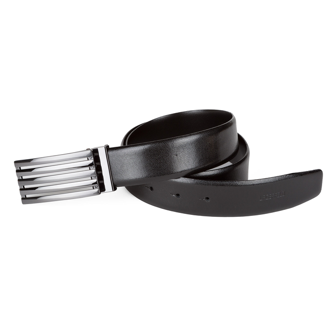 Luxury Leather Grill Buckle Dress Belt