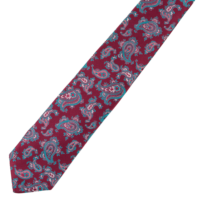 Luxury Silk Paisley Tie