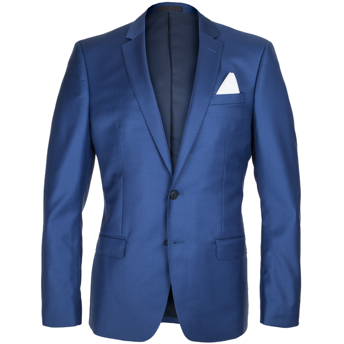 Lithium Bright Blue Wool 3 Piece Suit