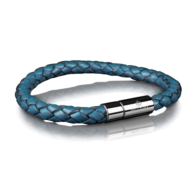 Leather Bracelet - Single & Steel