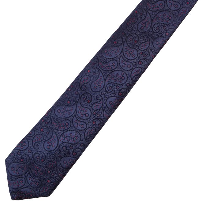 Slim Luxury Silk Paisley Tie