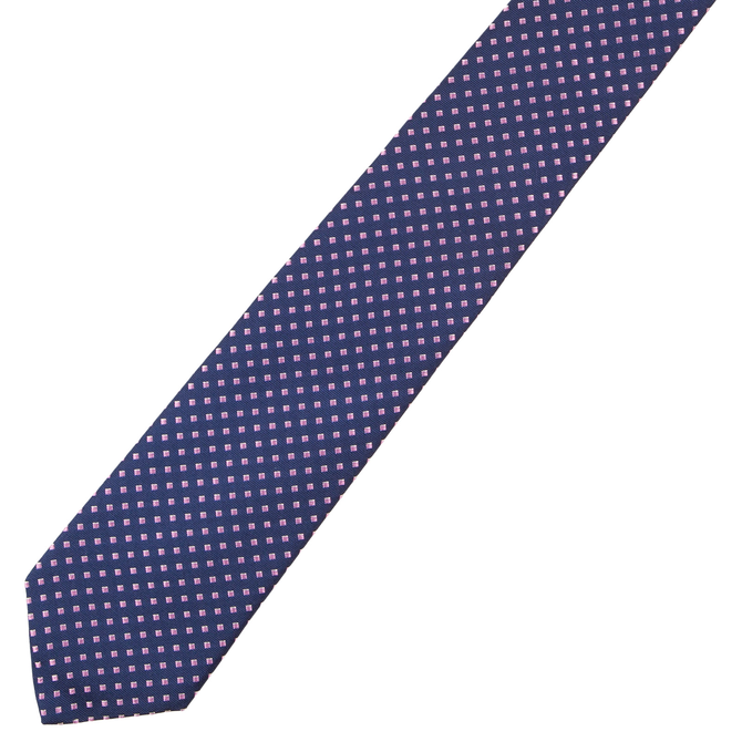 Slim Luxury Silk Diamond Pattern Tie