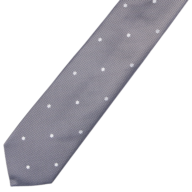 Slim Luxury Silk Polka Dot Tie