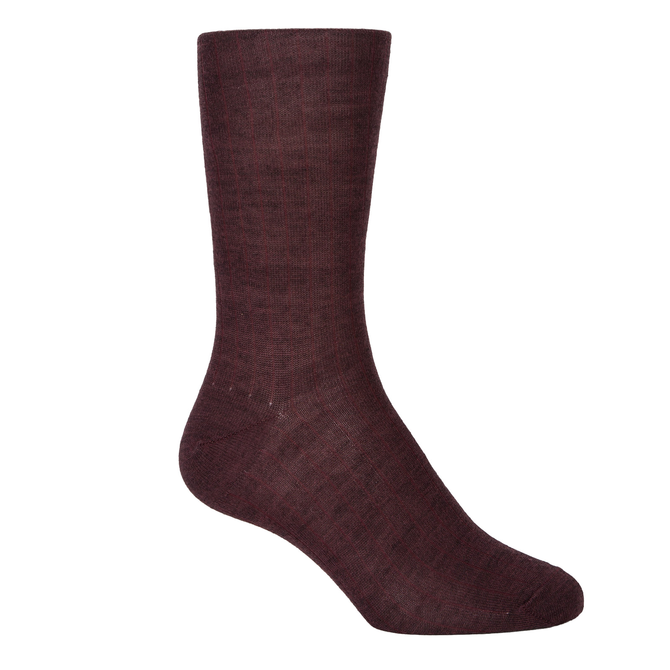 Luxury Primo Rib Fine Wool Socks