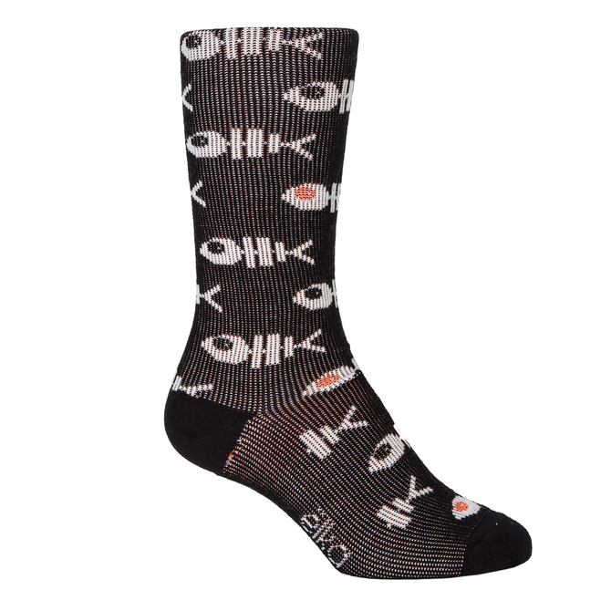 Fishbone Wool Blend Socks