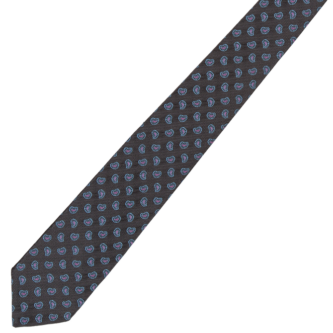 Geometric Paisley Tie