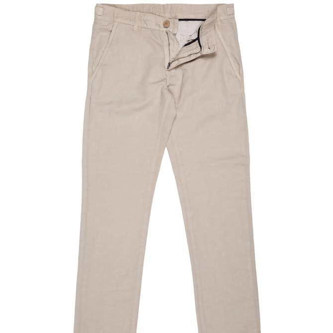 Luxury Cotton/Linen Casual Trouser