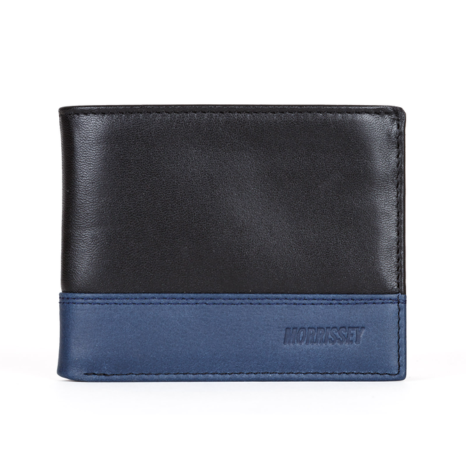 Two Tone Leather Billfold Wallet