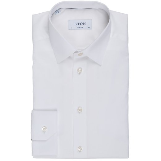 Super Slim Luxury Cotton Dress Shirt-wedding-Fifth Avenue Menswear