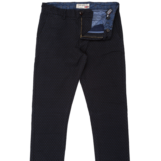 Tainted Spotted Stretch Cotton Chino