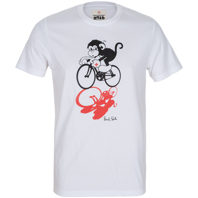 Regular Fit Monkey On Bike T-Shirt