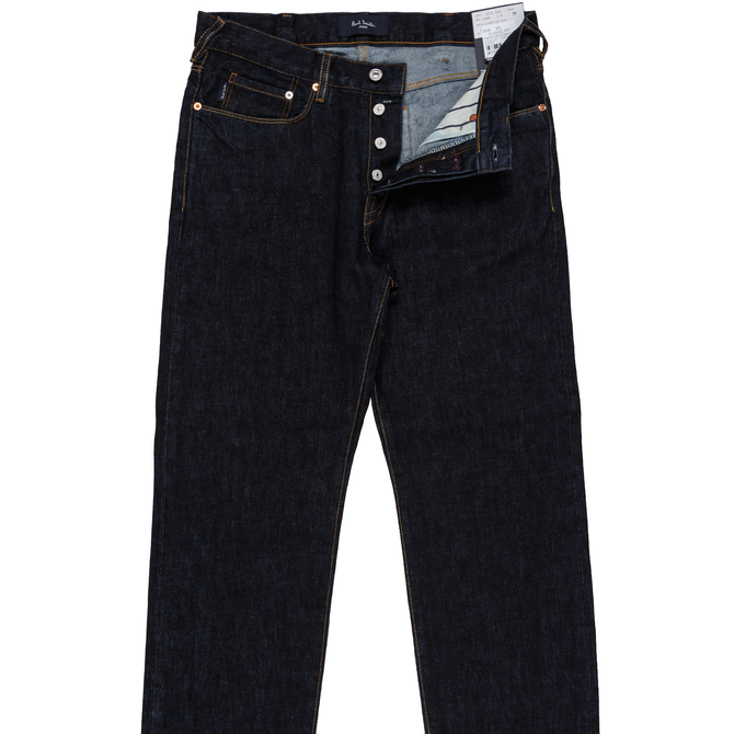Classic Fit Selvedge Clean Denim Jeans