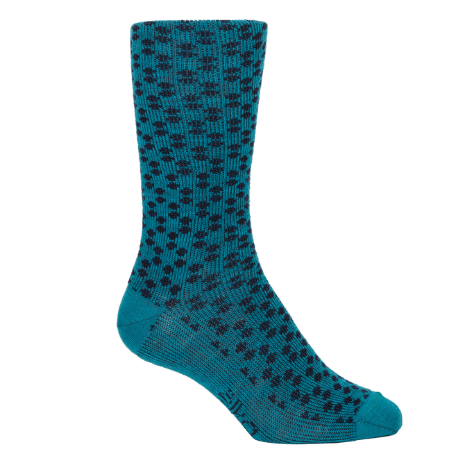 Soccer Pattern Merino Wool Socks