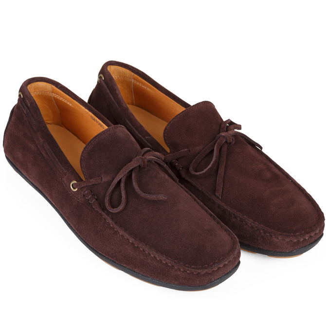 Blake Suede Leather Lace Loafer Moccasin