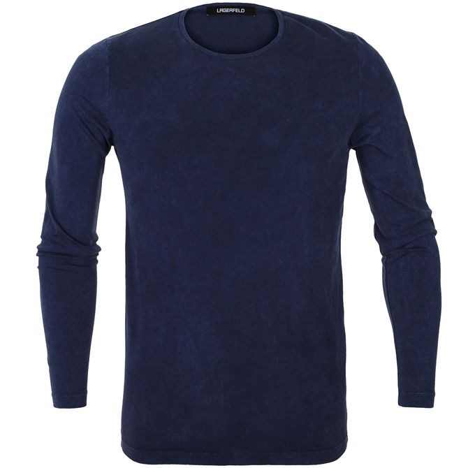 Suede Wash Long Sleeve T-shirt