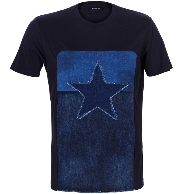 T-Davi Star Patch T-Shirt