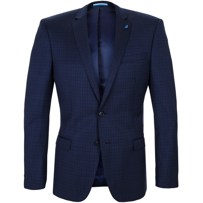 Lithium Micro Check Wool Suit