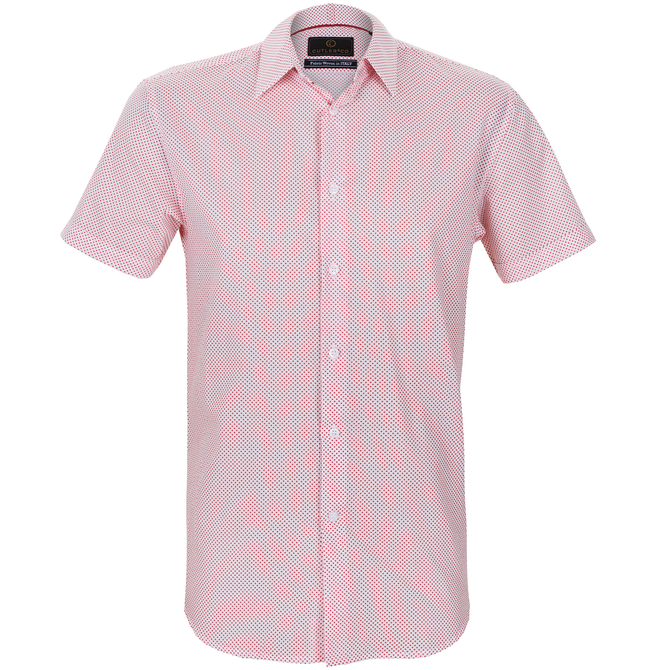 Brent Square Dots Casual Shirt