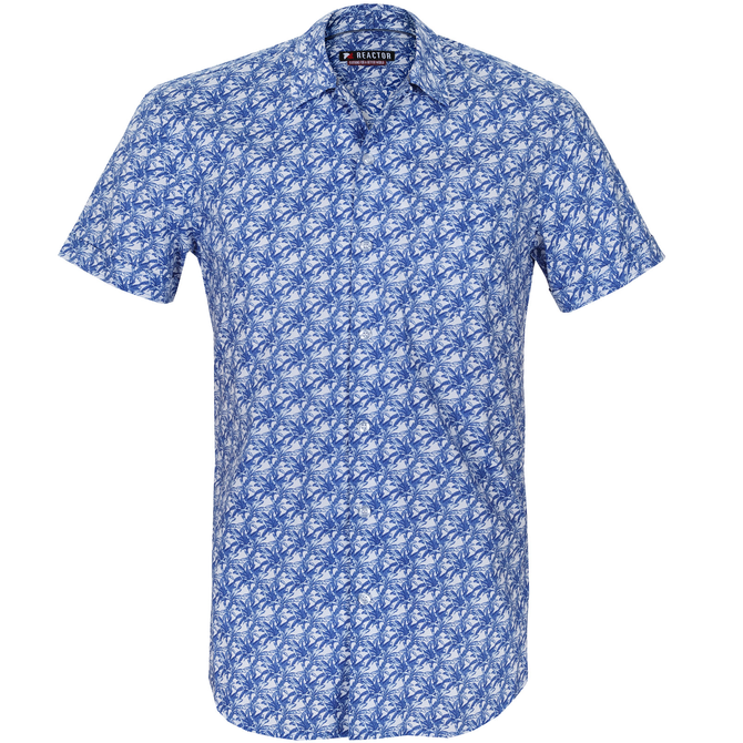 Constitution Palm Print Casual Shirt