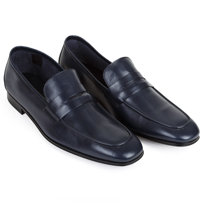 Glynn Calf Leather Penny Loafer
