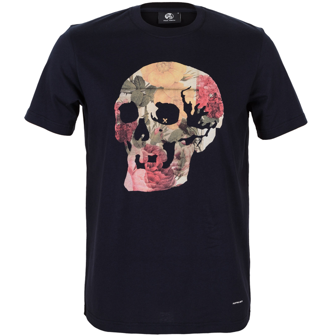 Skull Print Organic Cotton T-Shirt