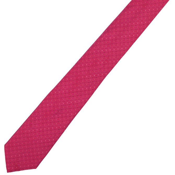 Slim Geometric Silk Tie