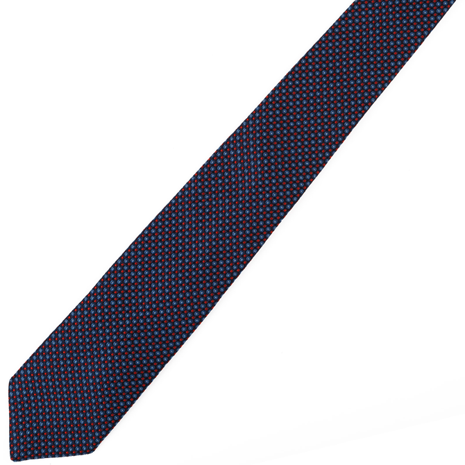 Classic Micro Geometric Pattern Tie