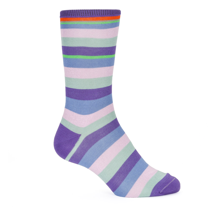 Valentine Stripe Cotton Socks