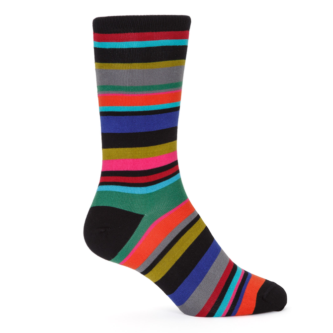 Bolog Stripe Cotton Socks