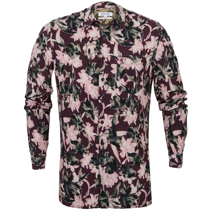 Karma Floral Casual Rayon Shirt