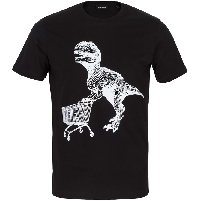 T-Joe-Ru Dinasaur Print T Shirt