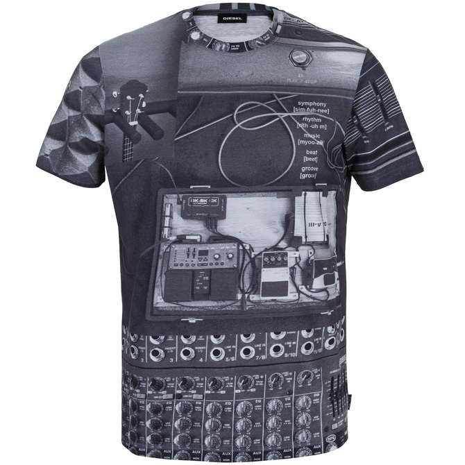 T-Joe-Ri Hi-Fi Print T Shirt