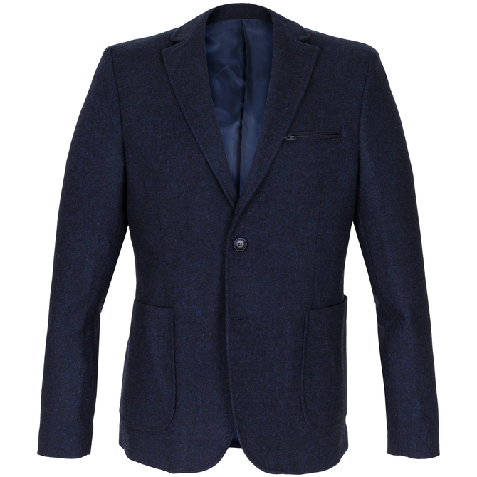 Blue Donegal Weave Blazer