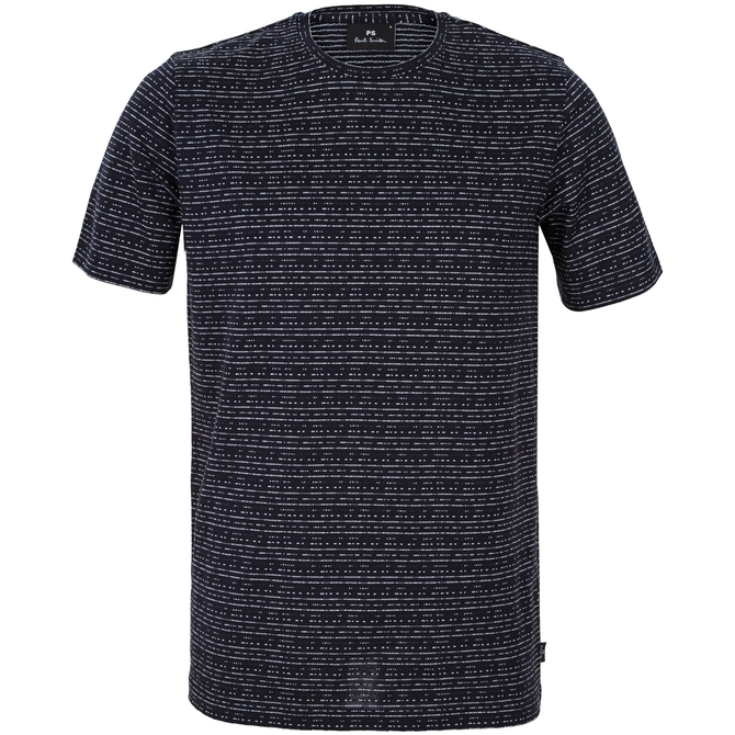 Dash Stripe Organic Cotton T-Shirt