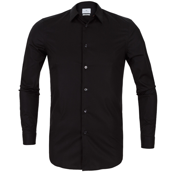 Slim Fit Stretch Cotton Casual Shirt