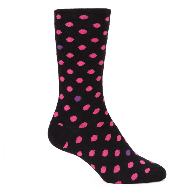 "Odd Socks" Polka Dot Cotton Socks