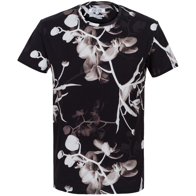 Obscure Floral Print T-Shirt
