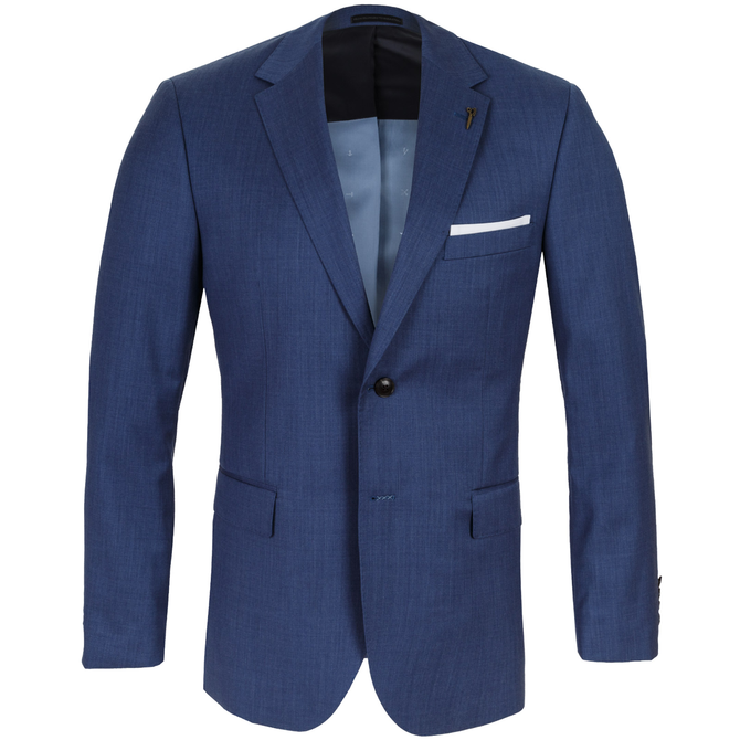 Mission/Razor Light Blue Wool Suit