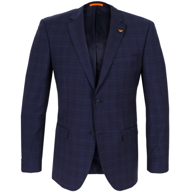 Nitro Windowpane Check Wool Suit