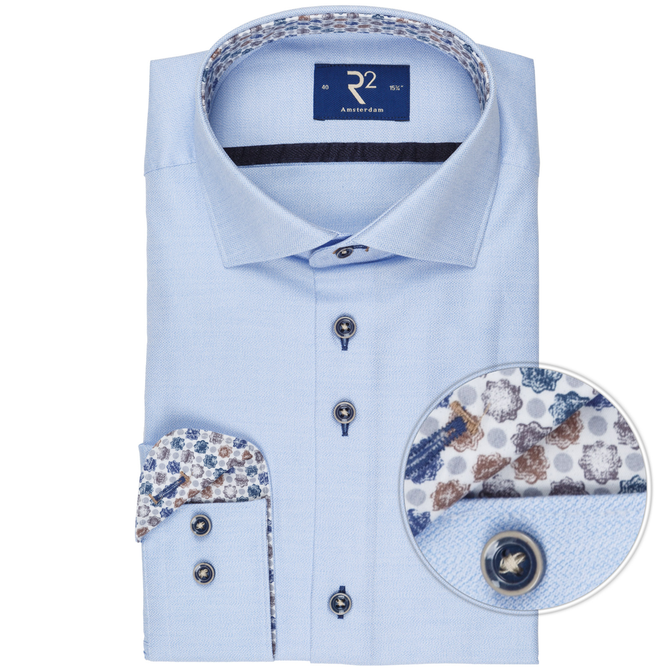 Luxury Cotton Texture Weave Dress Shirt