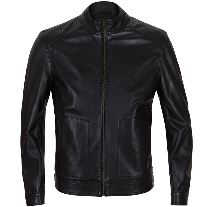 Luxury Soft Leather Casual Jacket
