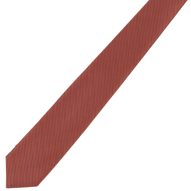 Micro Check Pattern Tie