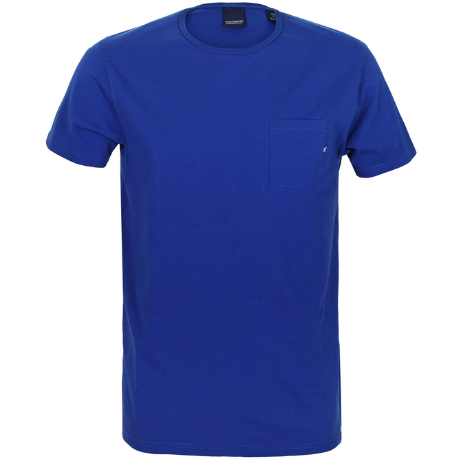 Ams Blauw Pocket T-Shirt