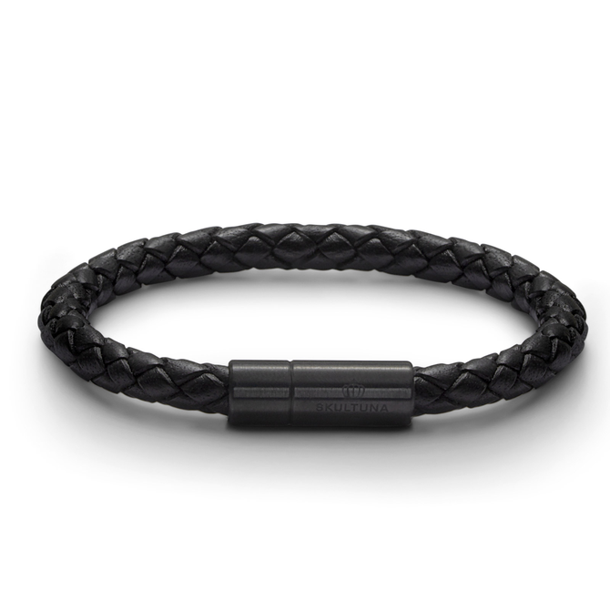 Leather Bracelet - Single & Titanium