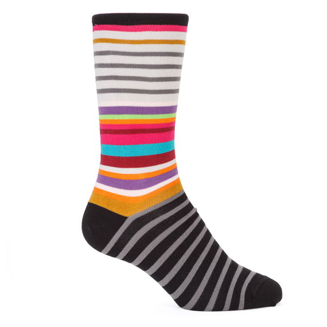 Mojo Stripe Cotton Socks