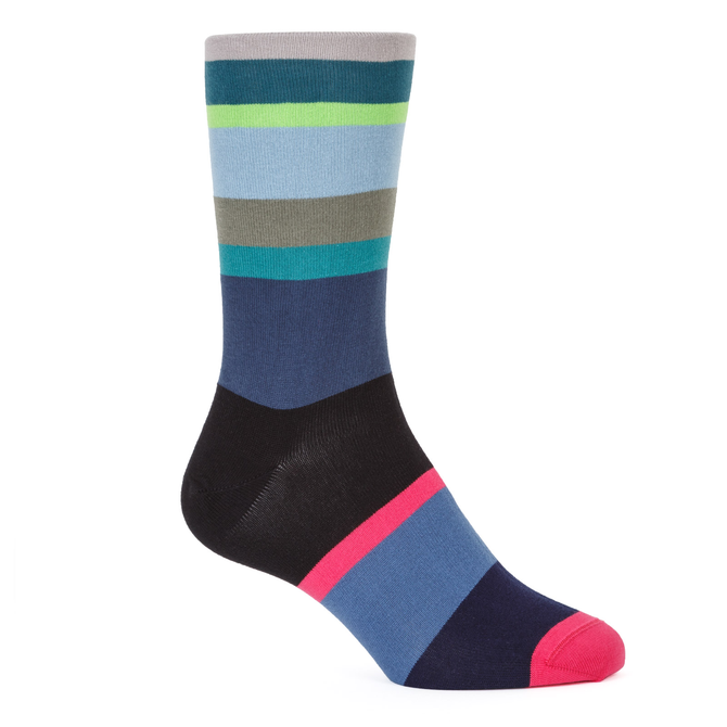 Mike Stripe Cotton Socks