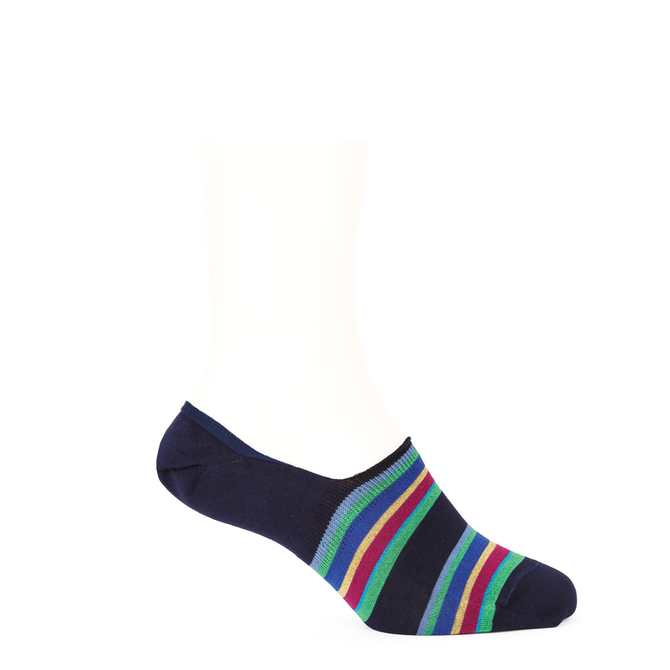 Kem Stripe Loafer Socks