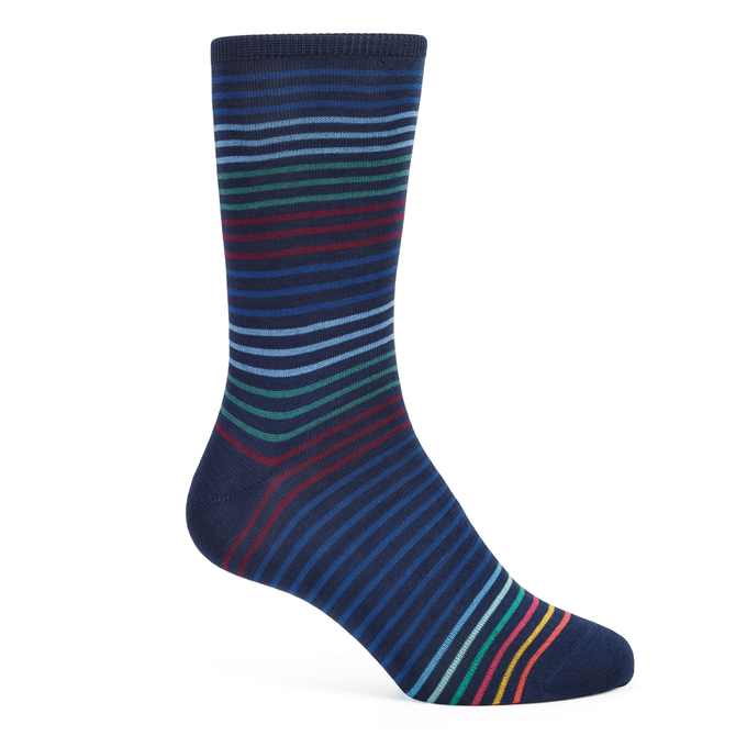 Peko Stripe Cotton Socks