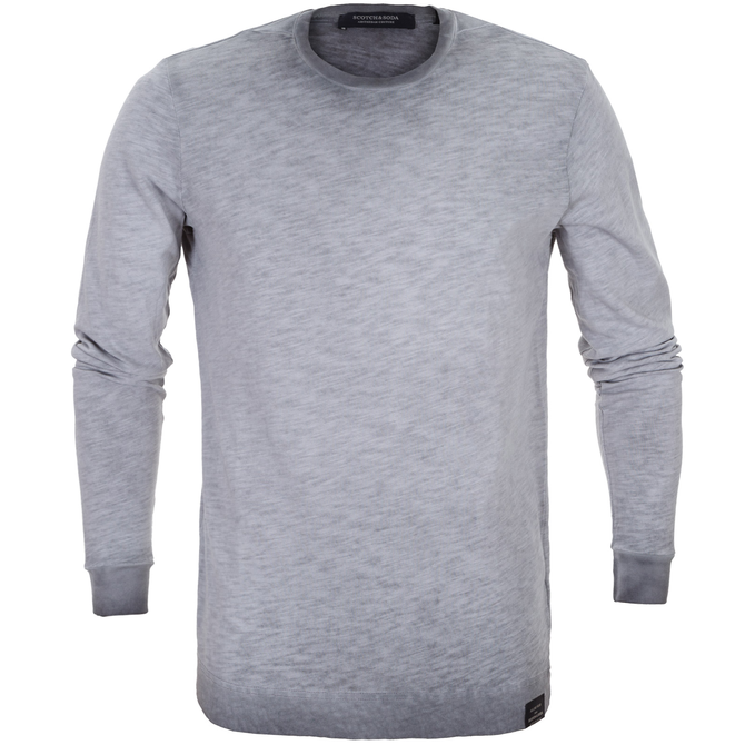 Oil-Washed Fine Cotton Pullover