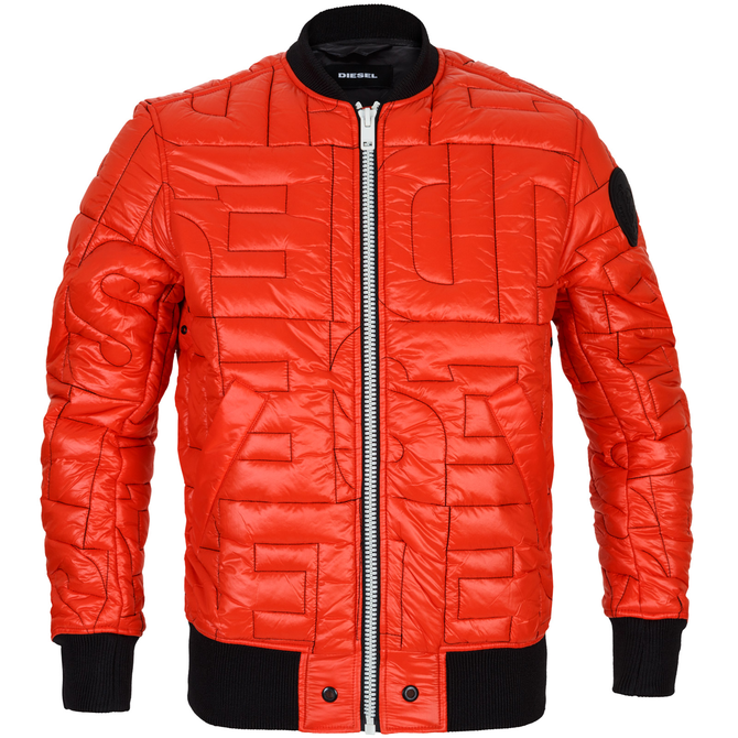 W-All Orange Padded Jacket